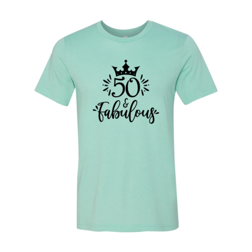 50 And Fabulous T-Shirt, 50th Birthday Party Shirt,50th Birthday Gift For Women, Birthday Queen Born In 1973, Hello 50,Chapter 50,Turning 50