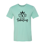 50 And Fabulous T-Shirt, 50th Birthday Party Shirt,50th Birthday Gift For Women, Birthday Queen Born In 1973, Hello 50,Chapter 50,Turning 50