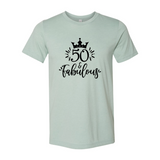 50 And Fabulous T-Shirt, 50th Birthday Party Shirt,50th Birthday Gift For Women, Birthday Queen Born In 1973, Hello 50,Chapter 50,Turning 50