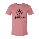 50 And Fabulous T-Shirt, 50th Birthday Party Shirt,50th Birthday Gift For Women, Birthday Queen Born In 1973, Hello 50,Chapter 50,Turning 50