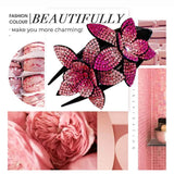 (Buy 2 Get 1 Free)Rhinestone Double Flower Hair Clip