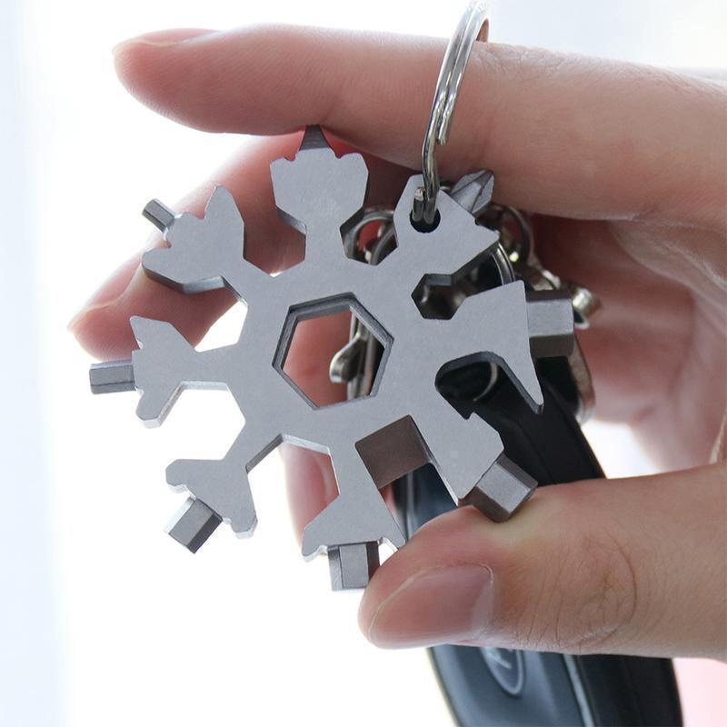 18 in 1 Portable Multifunctional Snowflake Shape Wrench
