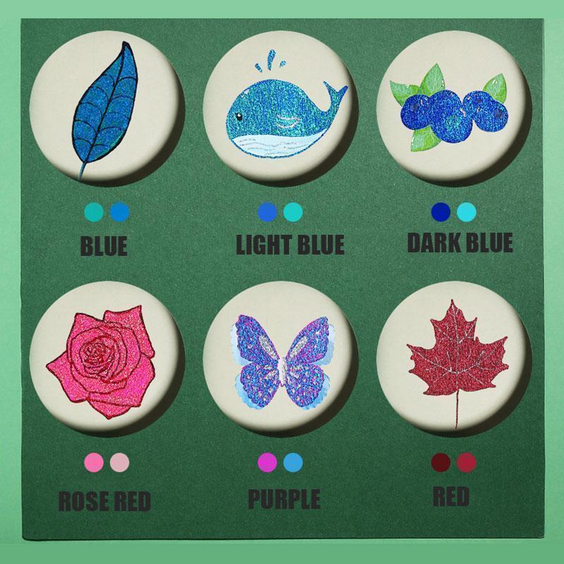 12 Colors Glitter Gel Pen Set