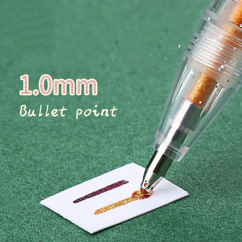 12 Colors Glitter Gel Pen Set