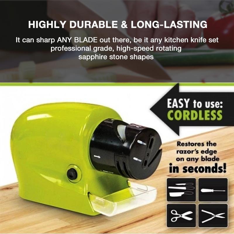 Cordless Motorized Blade Sharpener