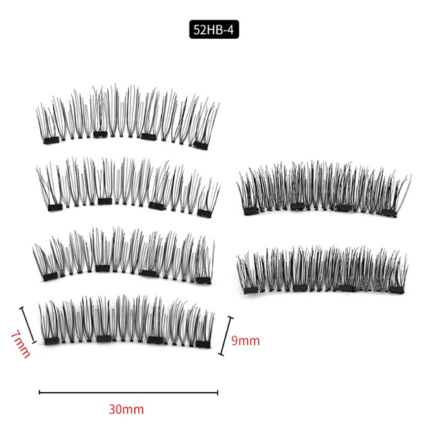 8D Quantum Magnetic Eyelashes