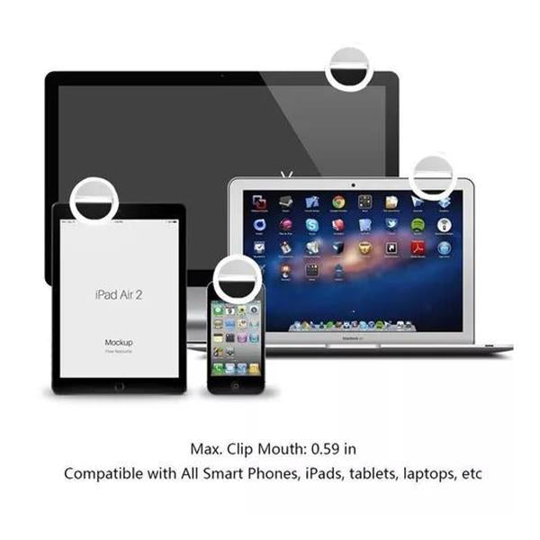 Clip-On Selfie Ring Light