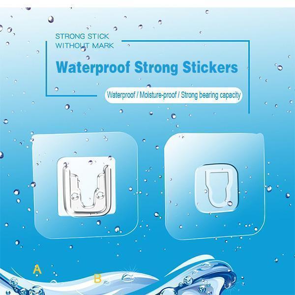 (FACTORY OUTLET) (50% OFF!!) Double-sided Adhesive Wall Hooks