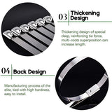 100PCS Multi-Purpose Locking Cable Metal Zip Ties