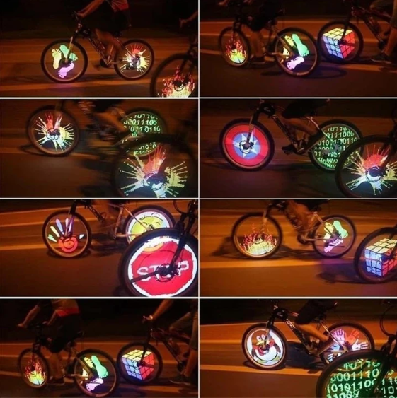 3d bicycle spoke led hot sale lights