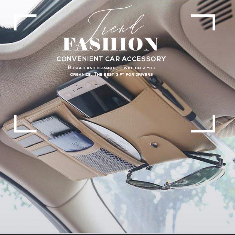 Car Sun Visor Organizer Storage Bag