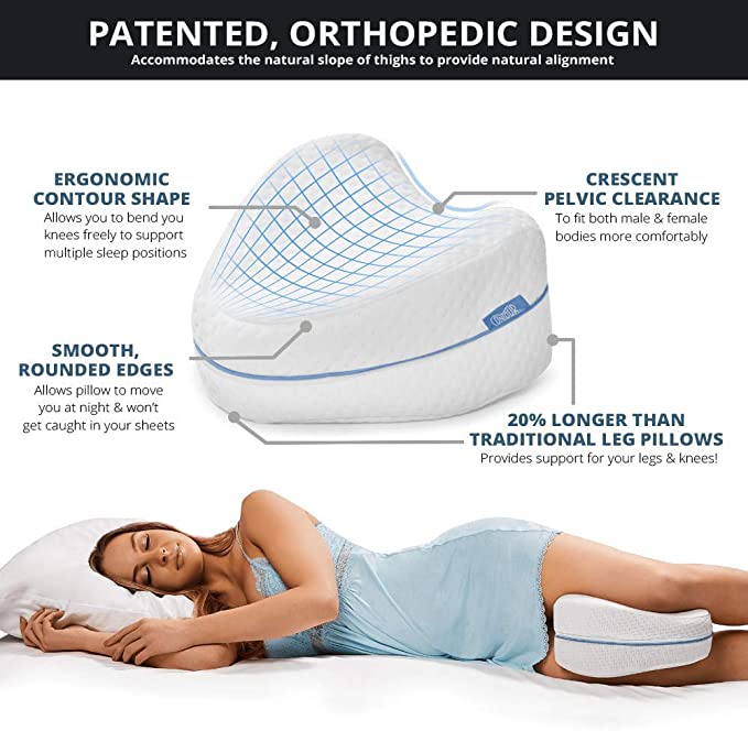 Comfortable leg pillow (with pillowcase)