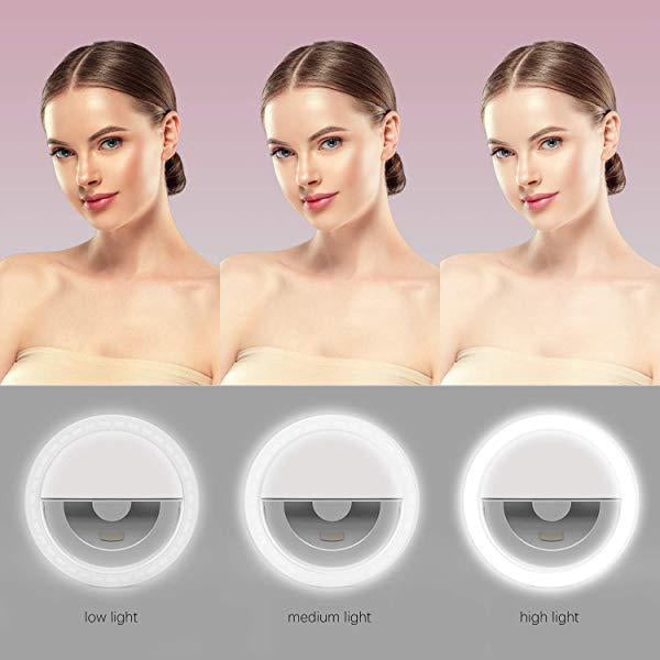 Clip-On Selfie Ring Light