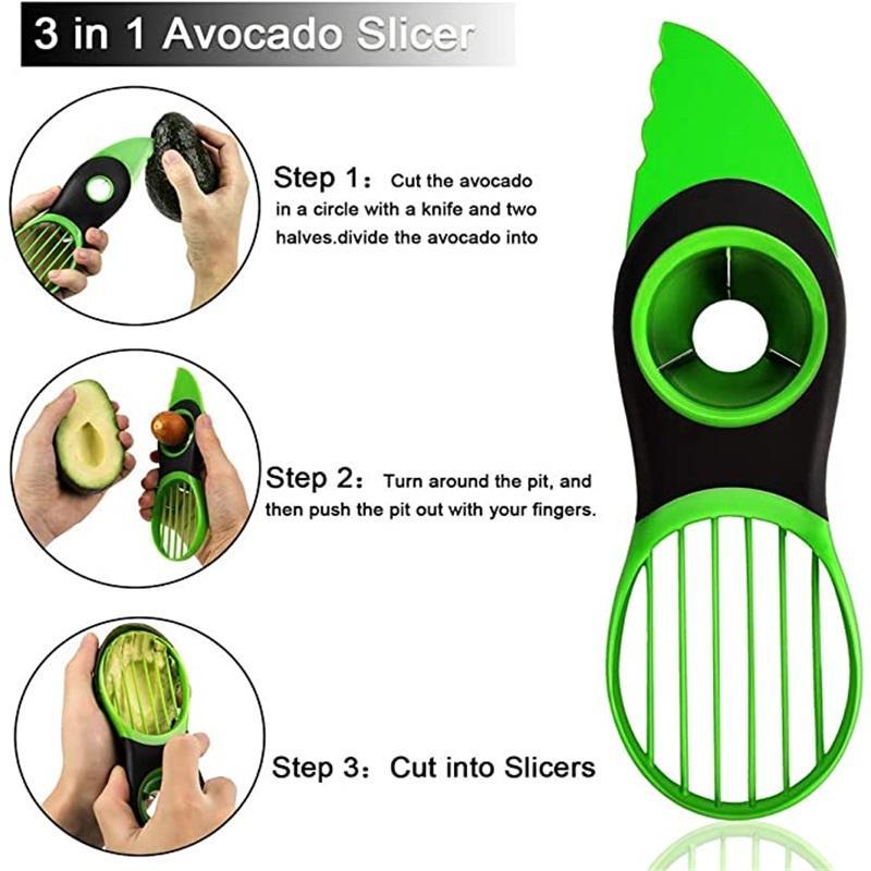 3 In 1 Avocado Slicer
