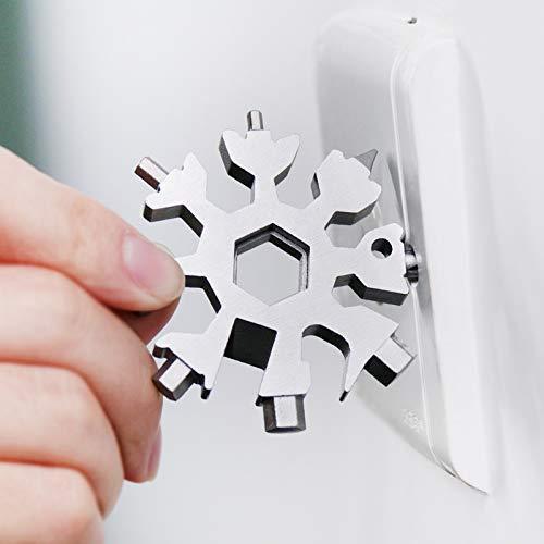 18 in 1 Portable Multifunctional Snowflake Shape Wrench