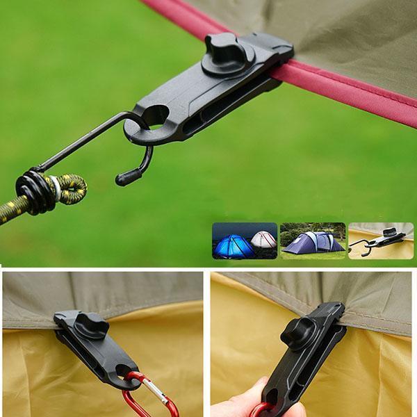 10PCS Tarp Clips Awning Clamp
