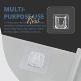 (FACTORY OUTLET) (50% OFF!!) Double-sided Adhesive Wall Hooks