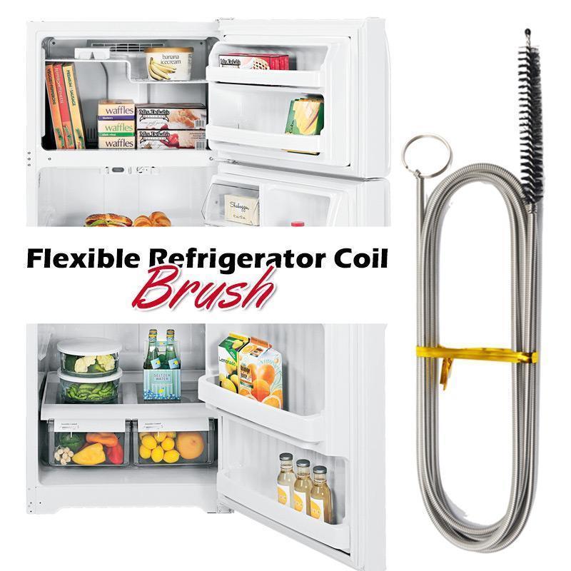 Long Flexible Refrigerator Scrub Brush（2pcs）