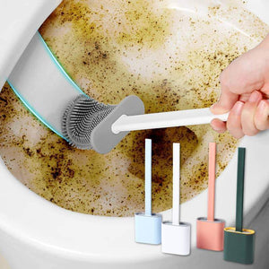 Bathroom Toilet Cleaning Brush And Holder Set（Buy 2 free shipping）