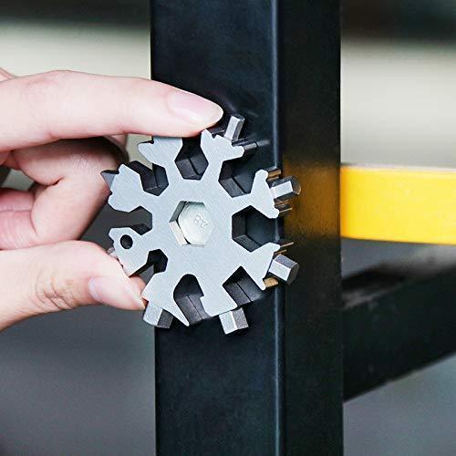 18 in 1 Portable Multifunctional Snowflake Shape Wrench
