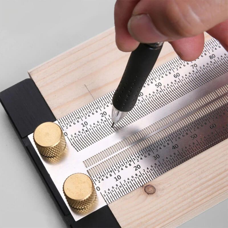 Two Shapes Precision Woodworking Ruler