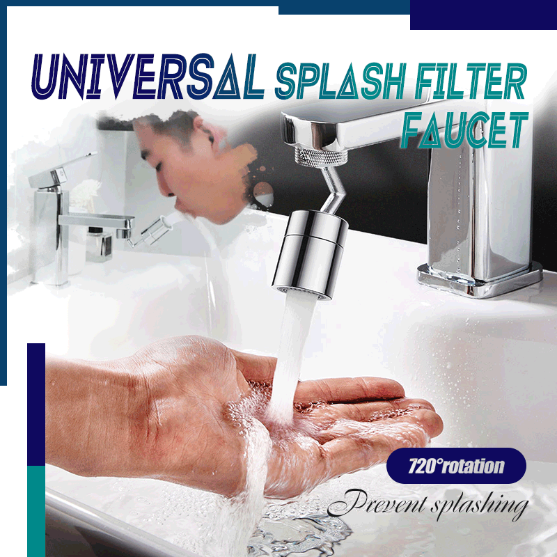 Universal Splash Filter Faucet (Limited time promotion-50% OFF)