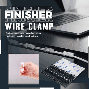 Home essentials：Finisher Wire Clamp 📢Buy More,Save More
